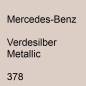 Preview: Mercedes-Benz, Verdesilber Metallic, 378.